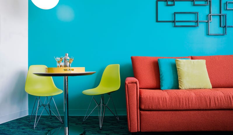 Universal’s Cabana Bay Beach Resort - Two Bedroom Suite Living Room